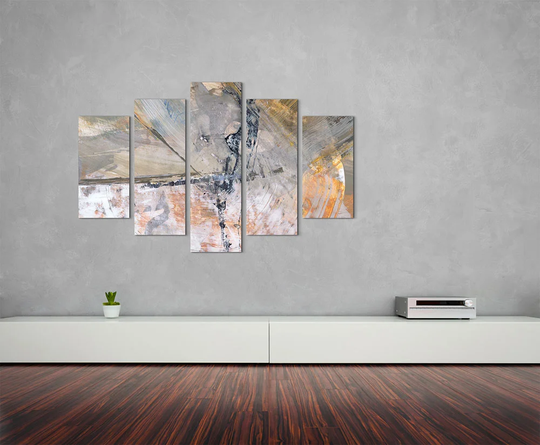 Enigma Abstract 676 Graphic Art Print Multi-Piece Image on Canvas