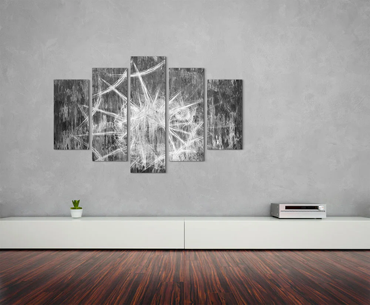 Enigma Scultpure Abstract 1288 Graphic Art Print Multi-Piece Image on Canvas