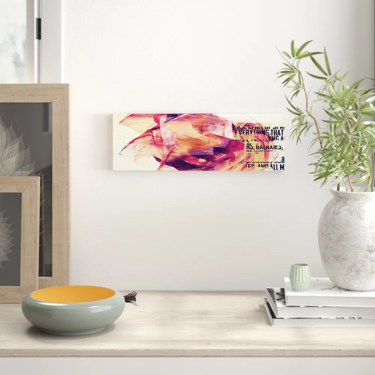 Enigma Panorama Abstract 287 Graphic Art Print on Canvas