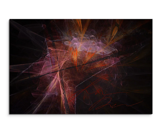 Enigma Abstract 1186 Graphic Art Print on Canvas