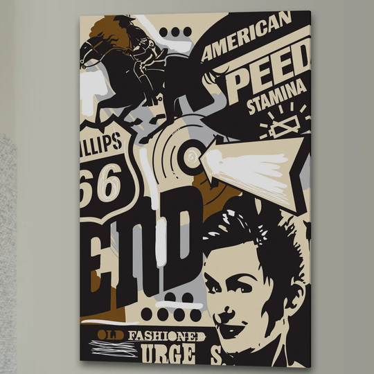 Urges - Wrapped Canvas Graphic Art Print