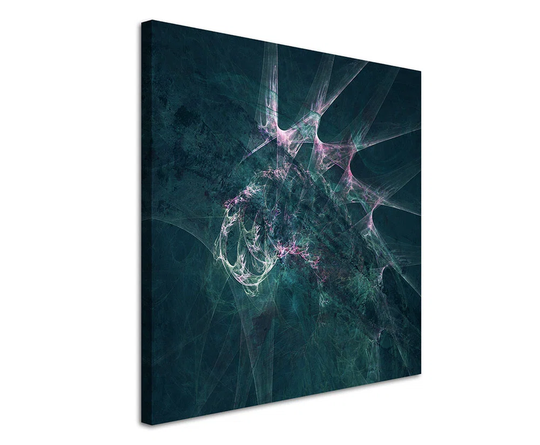 Enigma Abstract 1239 Graphic Art Print on Canvas