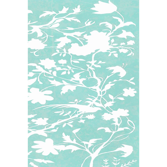 Graphic Chinoiserie II by Naomi McCavitt - Wrapped Canvas Graphic Art