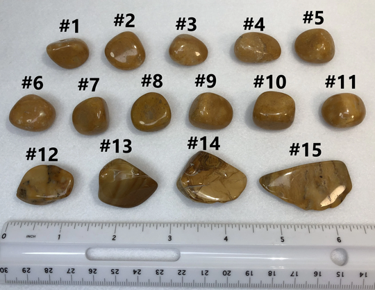 Yellow Jasper | Tumbled