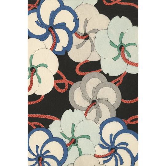 Japanese Graphic Design IV by Korin Furuya - Wrapped Canvas Graphic Art Print