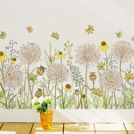 Dandelion Wall Sticker | 30% Off On Https//Www.babiesdecor.com