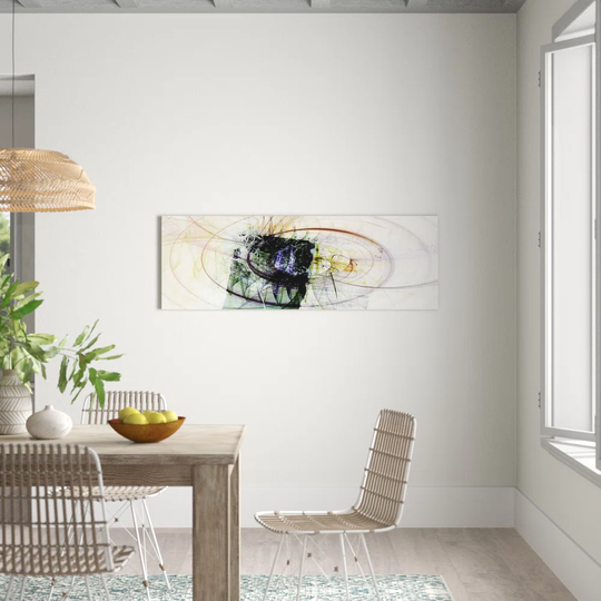 Enigma Panorama Abstract 1307 Graphic Art Print on Canvas