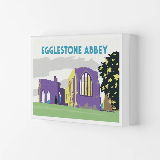 Egglestone Abbey by Richard O'Neill - Graphic Art