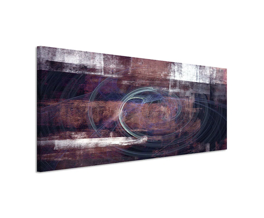 Enigma Panorama Abstract 1102 Graphic Art Print on Canvas