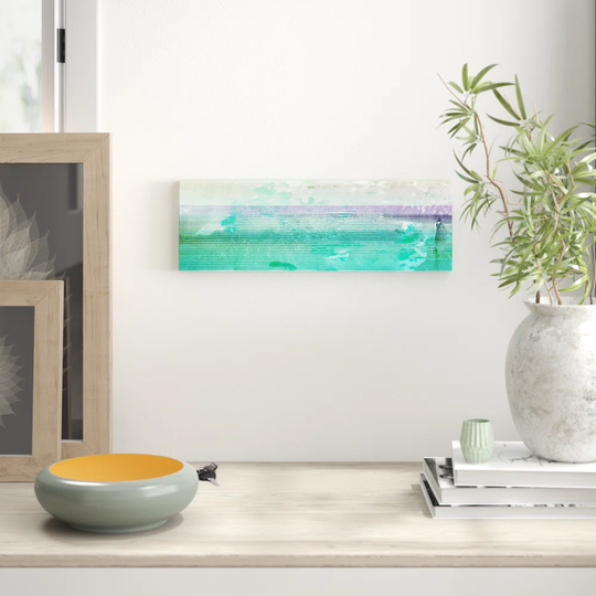 Enigma Panorama Abstract 967 Graphic Art Print on Canvas