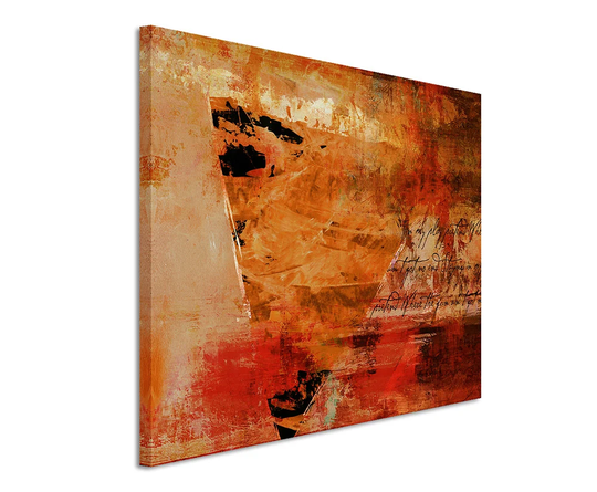 Abstract 758 Graphic Art Print on Wrapped Canvas