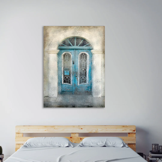 Teal Doorway by Kimberly Allen - Wrapped Canvas Graphic Art Print