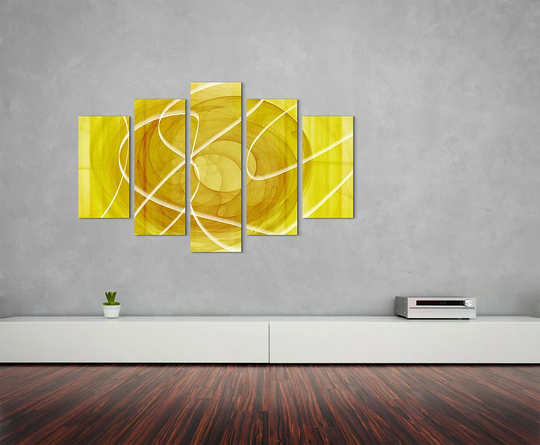 Enigma Scultpure Abstract 1113 Graphic Art Print Multi-Piece Image on Canvas