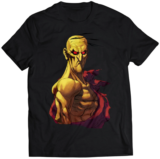 Oro Sf3 3rd Strike 3S Portrait T-Shirt | Vector