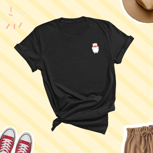 Polar Bear Shirt, Icon Tee, Lover, With Scarf T-Shirt, Tee Love Unisex T-Shirt