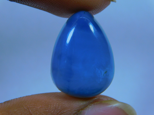 Beautiful Owhyee Blue Opal Gemstone Designer Cabochon Gemstone, Blue Loose Stone For Pendant 16Ct 20x14mm#6779