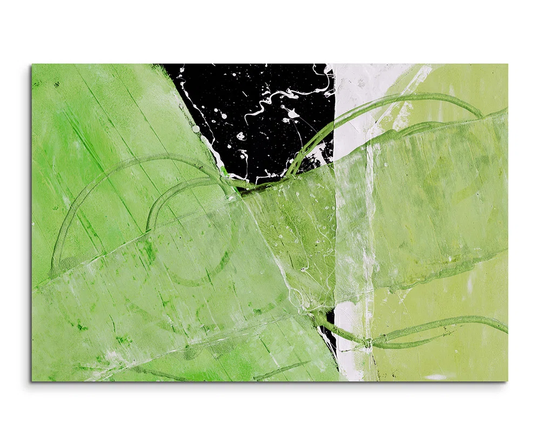 Enigma 619 Abstract Graphic Art Print on Canvas
