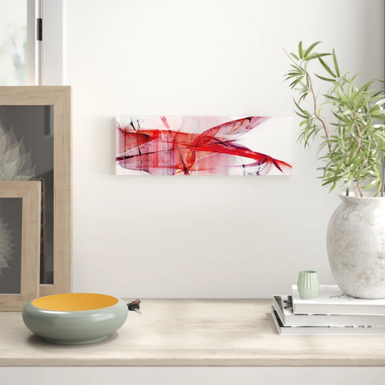 Panorama Abstract 1427 Graphic Art Print on Canvas