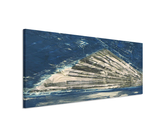 Enigma Panorama Abstract 868 Graphic Art Print on Canvas