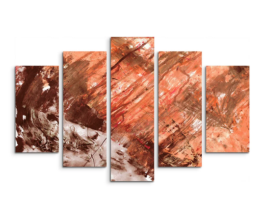 Enigma Abstract 615 Graphic Art Print Multi-Piece Image on Canvas