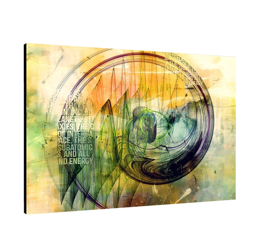 Enigma Abstract 341 Graphic Art Print on Canvas