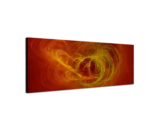Enigma Panorama Abstract 041 Graphic Art Print on Canvas