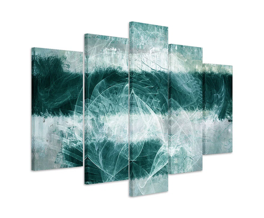 Enigma Abstract 1407 Graphic Art Print Multi-Piece Image on Canvas