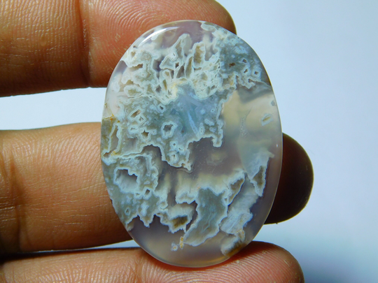 Stick Agate Cabochon Gemstone Very Gorgeous & Natural Handmade Loose Stone 37Cts.(39x29mm