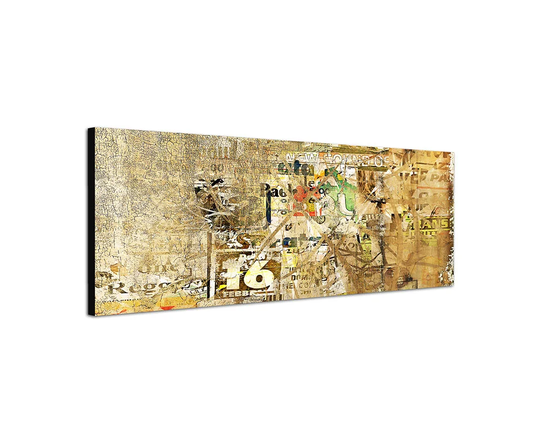 Enigma Panorama Abstract 436 Graphic Art Print on Canvas