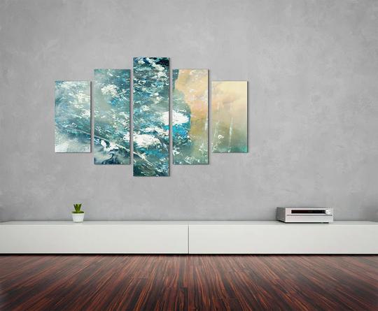 Enigma Abstract 981 Graphic Art Print Multi-Piece Image on Canvas
