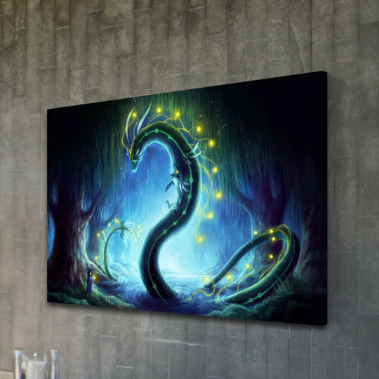 Godly Visit by Jonas Jödicke - Wrapped Canvas Graphic Art Print