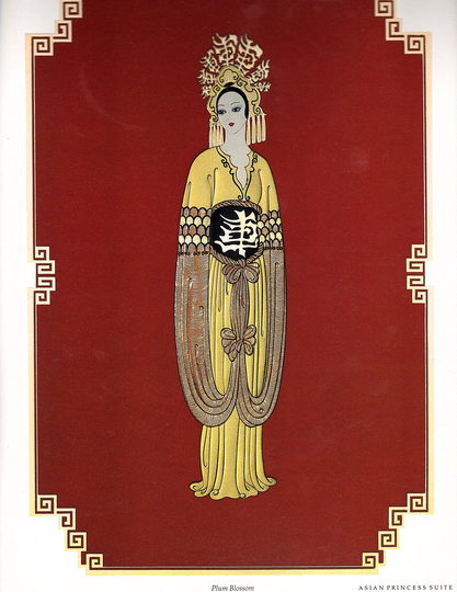 New Erte Graphics Plum Blossom