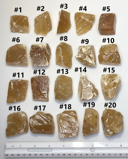 Golden/Honey Calcite | Raw