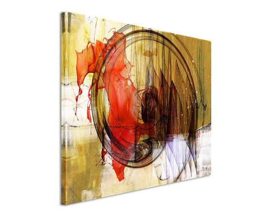 Enigma Abstract 1313 Graphic Art Print On Canvas