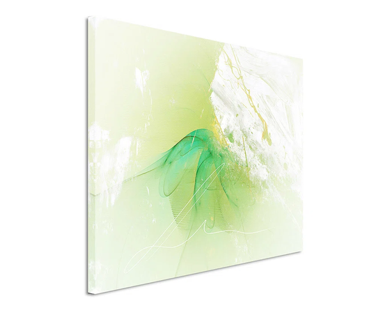 Abstract No. 1229 Graphic Art Print on Canvas