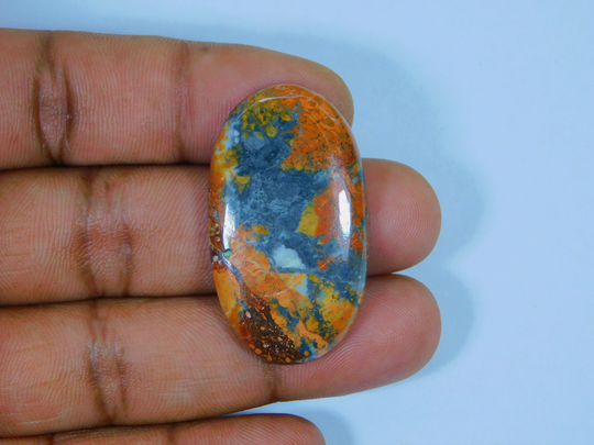 Aaa+ natural Maligano Jasper Cabochon Top Quality Handcraft Gemstone Semi Loose Stone Making For Jewelry 48 Ct#6510
