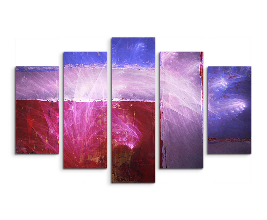 Enigma Abstract 1429 Graphic Art Print Multi-Piece Image on Canvas