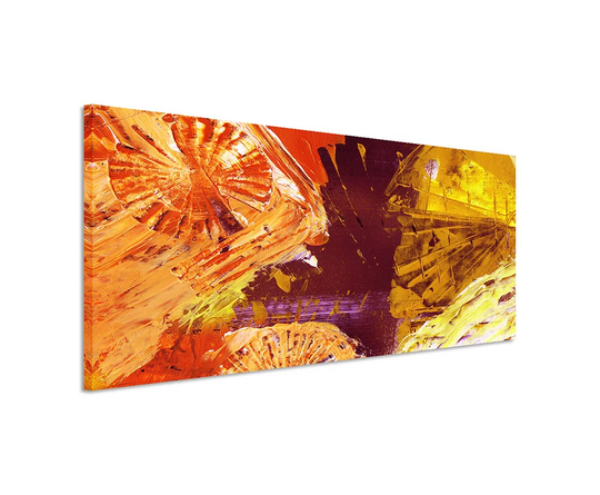 Enigma Panorama Abstract 866 Graphic Art Print on Canvas