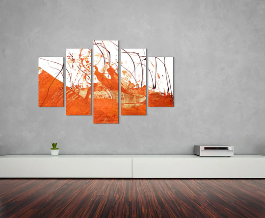 Enigma Abstract 702 Graphic Art Print Multi-Piece Image on Canvas