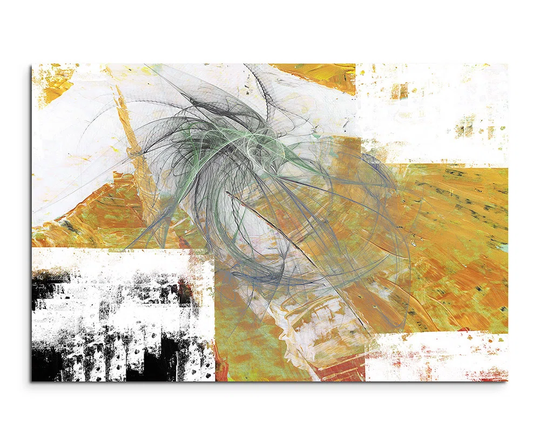 Enigma Abstract 1401 Graphic Art Print on Canvas