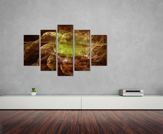 Enigma Sculpture Abstract 1172 Graphic Art Print Multi-Piece Image on Canvas