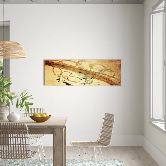 Enigma Panorama Abstract 646 Graphic Art Print on Canvas