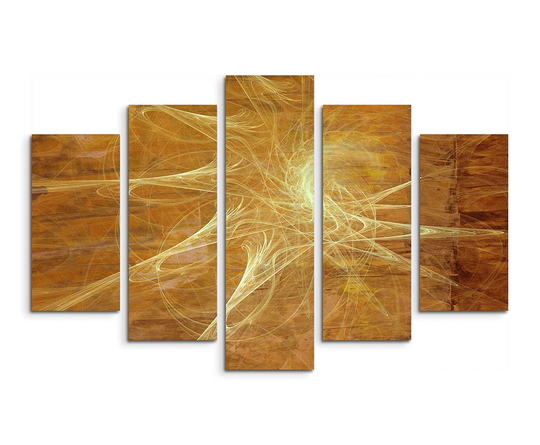 Enigma Sculpture Abstract 1243 Graphic Art Print Multi-Piece Image on Canvas