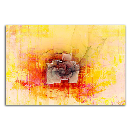 Enigma 245 Abstract Graphic Art Print on Canvas