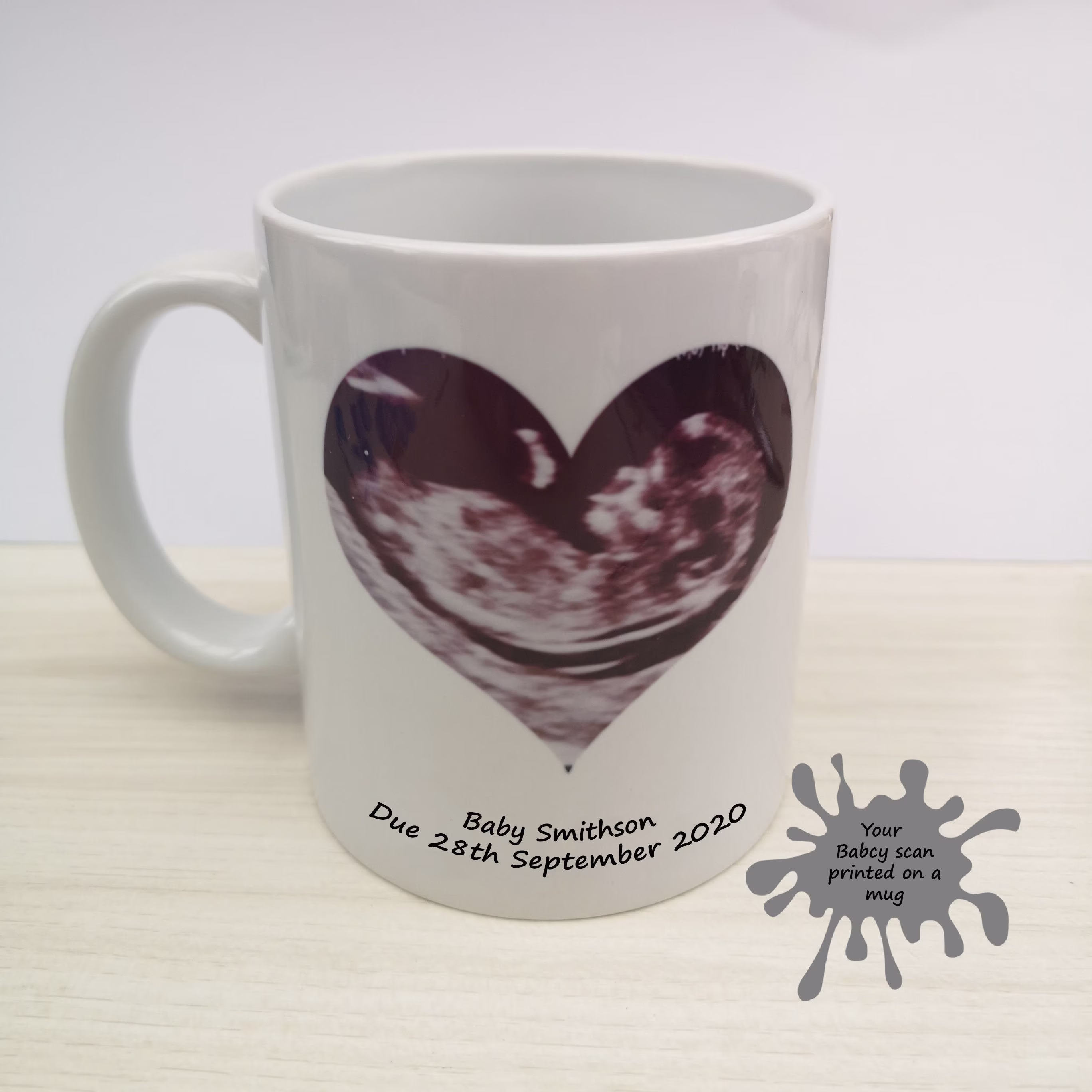 Baby Scan Mug - Ultrasound Pregnancy Gift From Bump To Dad Gifts Pregancy Announcement For Parents Christmas
