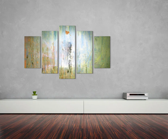 Enigma Sculpture Abstract 1187 Graphic Art Print Multi-Piece Image on Canvas