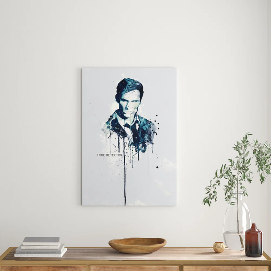 Enigma True Detective Graphic Art Print on Canvas