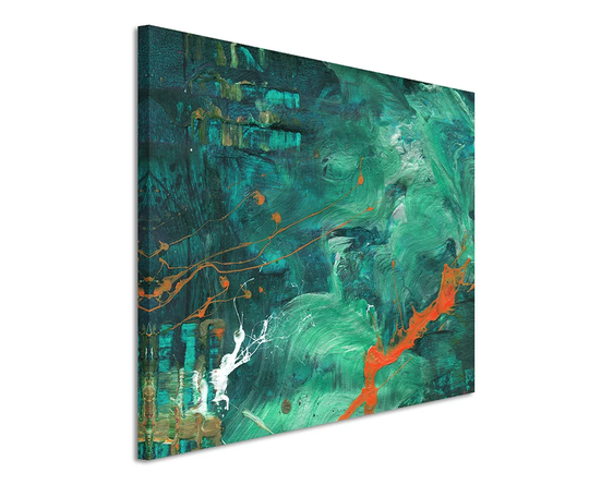Enigma Abstract 891 Graphic Art Print on Canvas