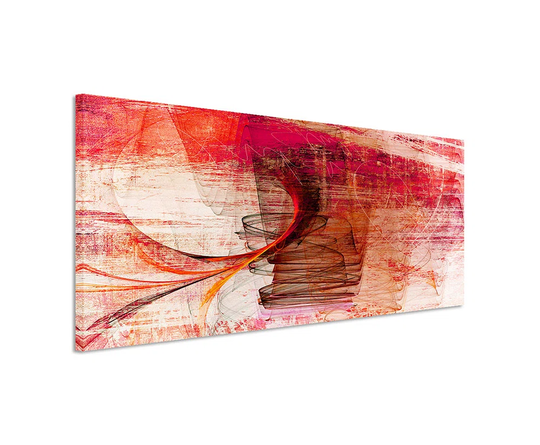 Panorama Abstract 1369 Graphic Art Print on Wrapped Canvas