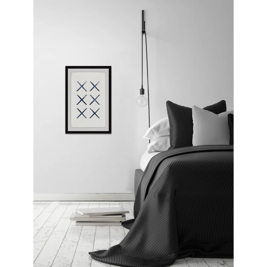 X Hexad - Picture Frame Graphic Art Print on Paper